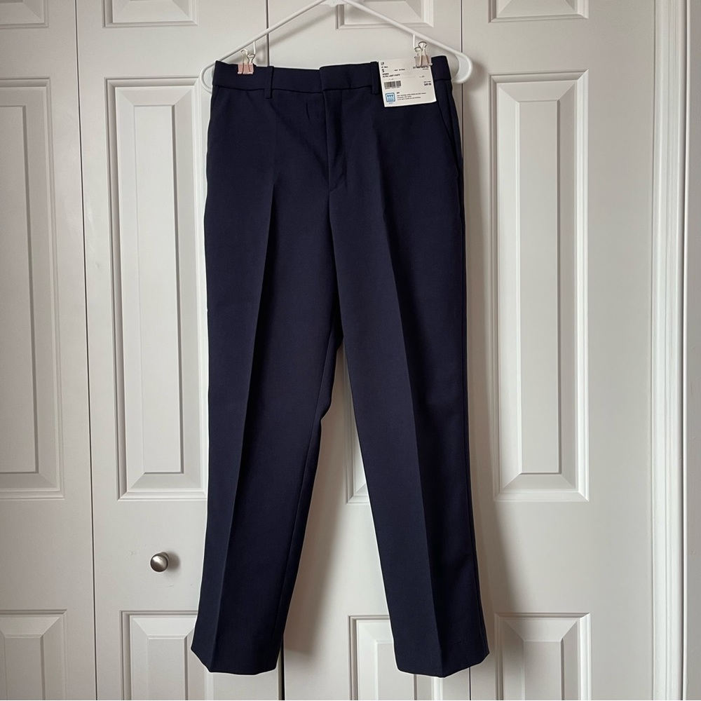 Uniqlo Ultra Light Navy Pants - 26” Inseam (Altered)